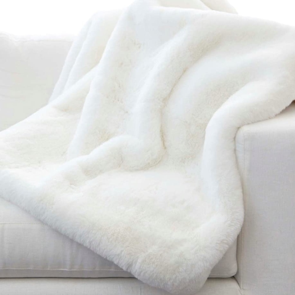 NWT Unhide Lil Marshmallow 50 x 60 Snow White